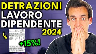 Detrazioni da Lavoro Dipendente Guida Completa 2023 [upl. by Yort]