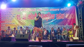 Rk khatri video Goli haniyo nepali song stage singing a song from cobra clubs madheli kamalkhatri [upl. by Cora]