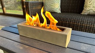 My Review of the Houswise Tabletop Fire Pit [upl. by Pani]