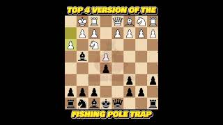 TOP 4 VERSION OF THE FISHING POLE TRAPS 📖♟️ [upl. by Redmund]