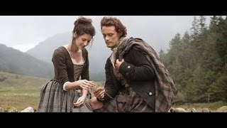 Outlander 1x01 Pilot Review Sassenach  Serienjunkies Podcast [upl. by Ailecra]