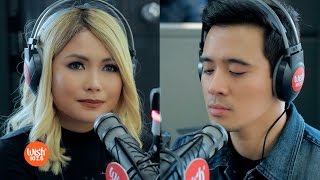 Yeng and Erik perform quotPaano Ba Ang Magmahalquot LIVE on Wish 1075 Bus [upl. by Ainat756]