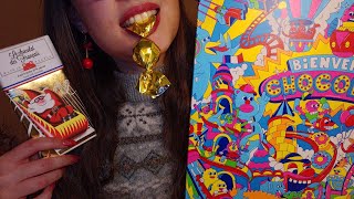 ASMR  Fun amp Colourful Christmas Chocolates Haul w Very Sensitive Whispers [upl. by Ellison]