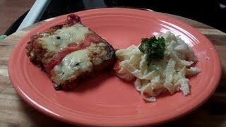 Grilled Eggplant Parmigiana Recipe  How to make Eggplant Parm on the grill [upl. by Llehsyar]