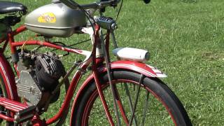 Whizzer Moped 1948 Vintage [upl. by Trstram933]