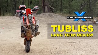 TUbliss review a tubeless tire system for dirt bikes︱Cross Training Enduro [upl. by Immat]