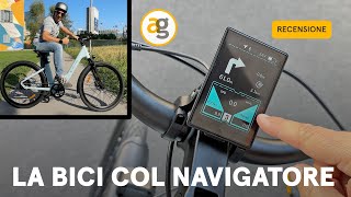 BICI ELETTRICA SMART LEGGERA Test Ride ADO Air 28 [upl. by Fraya]