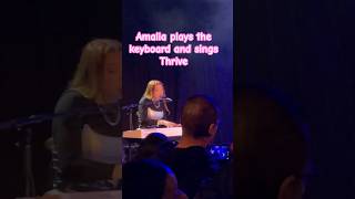 🎹🎤 Triple Charm Concert  AMALIA LIVE Performing their song Thrive [upl. by Albie]