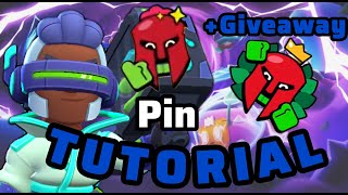 Matcherino pin tutorial in Brawl Stars Is it the rarest pin ever [upl. by Mag]