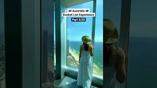 Aus Bucket List SkyPoint Observation Deck in Gold Coast 🇦🇺 🤩 shorts travelshorts australia [upl. by Ttevi]