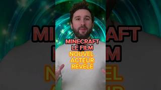 MINECRAFT LE FILM  Nouvel Acteur révélé 🤯 [upl. by Laen892]