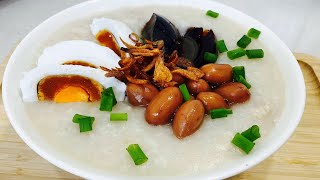 The secret recipe on how to cook smooth perfect porridge jook just like in dim sum restaurants [upl. by Tonya]