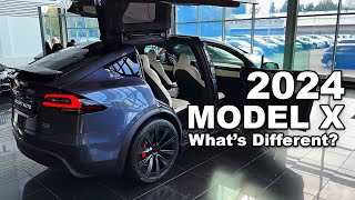 New 2024 Tesla Model X Plaid Review With Interior Enhancements And More [upl. by Carolynn960]