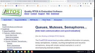 RTOS mutex vs binary semaphore [upl. by Starla]