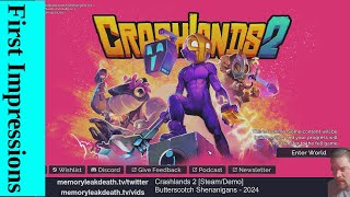 First Impressions  Crashlands 2 Demo [upl. by Marvel]