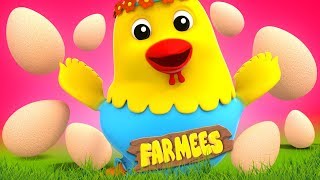 Cluck Cluck Hen  Kindergarten Nursery Rhymes For Toddlers [upl. by Lliw560]