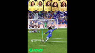 Cucurella Free Kicks Evolution From FIFA 21 To FC 25 [upl. by Allerym]