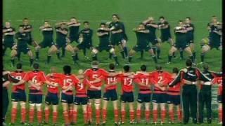 All Blacks HAKA Munster HAKA also TRY against NZ by Munster quothigh qualityquot [upl. by Anaitsirc]