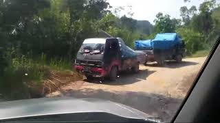 JALAN RUAS PANGKALAN KOTO BARU ROKAN HULU RIAU [upl. by Niwre]