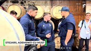 Rugbiştii României sau relaxat la cea mai tare cramă de lângă Bordeaux [upl. by Idham]