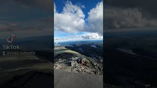 Hiking to Gaustatoppen 1883m in Norway⛰️☀️🇧🇻 [upl. by Sirrah]