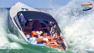 Captain Shook Them Up Haulover Inlet Boats [upl. by Llerdnam942]