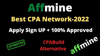 How to Create Affmine Account sign up amp Approved 100 । Affmine new Update method 2022 [upl. by Anitsirk]