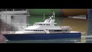 RC Boat  Pegasus III  Yacht [upl. by Jobe897]