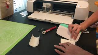 Reverse Weeding Small and Thin Fonts with Adhesive Vinyl Cut with Your Cricut [upl. by Daisi]