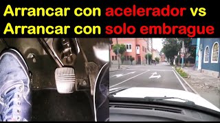 Debate ¿El solo embrague basta para arrancar un carro SIN QUE SE APAGUE o necesitamos el acelerador [upl. by Shaum]