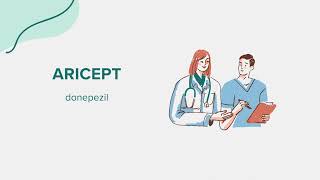 Aricept donepezil  Drug Rx Information [upl. by Tupler]