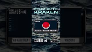 Seattle Krakens Goal Horn is now available on Goal Horn Hub on iOS and Android [upl. by Haisoj322]