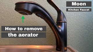 How to CleanRemove a Kitchen Faucet Aerator [upl. by Seaman730]