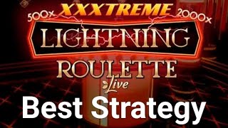 XXXTREME LIGHTNING ROULETTE  STRATEGY  With Explanation [upl. by Caraviello]