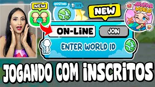 JOGANDO ONLINE COM INSCRITOS NO PAZU AVATAR WORLDCÓDIGO JOGAR JUNTO MARY GAMES AO VIVO [upl. by Danais602]