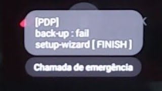 pdp backupfail setupwizardfinish  Solução para quem não consegue entrar no modo Hard Reset [upl. by Ellehsad]