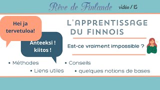 Lapprentissage du finnois vidéo 15 [upl. by Sessilu571]