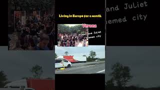 Living in Europe for a month verona italy RomeoampJuliet family trip nuskin 한국사회최고의기회 뉴스킨하세요 [upl. by Joiner250]