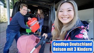 Goodbye Deutschland 🌍 Fernreise mit 3 Kindern  Geschwisterliebe  Ballett Dutt  Mamiseelen [upl. by Noved]