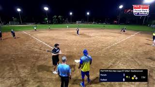 Pharoahs vs Flashback  652024  Park District of Forest Park Mens Major League 16quot Softball [upl. by Karie177]