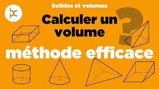 Calculer le volume dun solide de lespace [upl. by Cissie]