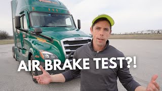 How to PASS the Air Brake Test first try [upl. by Mayeda]