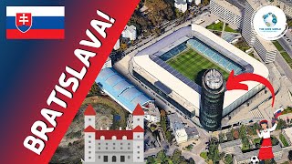 The Stadiums of Bratislava [upl. by Nwadrebma875]