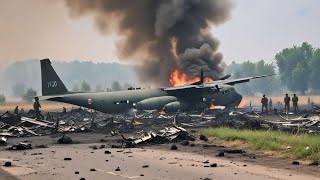 Landing failed 30 US C130s carrying 6000 paratroopers hit by Russian anti aircraft missiles [upl. by Aeslehc]