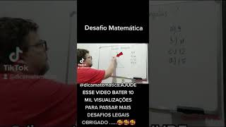 Desafio Matemática com Prof Walter [upl. by Ranzini]