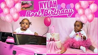 Nylahs 1st Birthday [upl. by Sitruc]