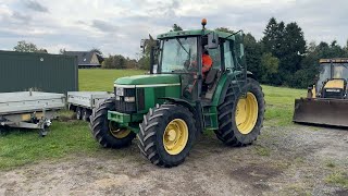 Køb Traktor John Deere 6410 med udstyrs lot på Klaravik [upl. by Ecikram99]