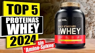 Las 5 MEJORES PROTEINAS en POLVO WHEY del 2024 sin AMINOSPIKING🥛  GUIA DEFINITIVA [upl. by Eardnaed]