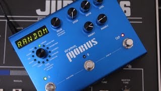 Strymon Mobius Demo with Roland Jupiter 6 Analog Polysynth [upl. by Anyek]