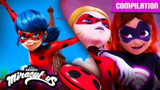 MIRACULOUS  🐞 Compilation 1 🐾 FULL EPISODES ▶️ Stormy Weather  Lady Wifi  Princess Fragrance [upl. by Anuaek785]